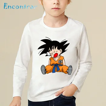 Bērniem, kas Maz Karikatūra Izdrukāt T-krekls Bērniem Anime Smieklīgi Topi Bērnu Zēniem/Meitenēm ar garām Piedurknēm T krekls,LKP5072
