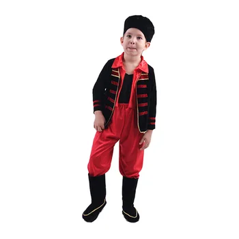 Bērnu Bērniem krievu Zēns Slavenību Tērpu Cosplay Zēniem Halloween Karnevāls Purima Puse Fantasia Saģērbt
