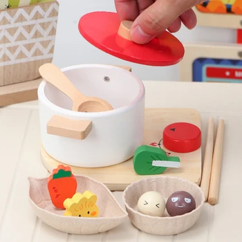 Bērnu Koka Izlikties, Spēlēt Komplekti Simulācijas Tosteri Maizes Maker Kafijas Automāts Blenderī Cepšanas Komplekts Spēli Maisītājs Virtuves Lomu Rotaļlietu