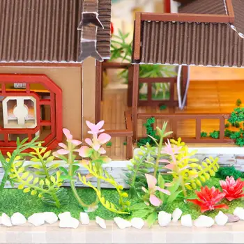 Bērnu Rotaļlietu Diy Namiņš Montēt Koka Miniatūras Lelle, Mājas Mēbeles, Mēbeles Miniatūra Leļļu Namiņš Puzzle Izglītojošas Rotaļlietas Bērniem