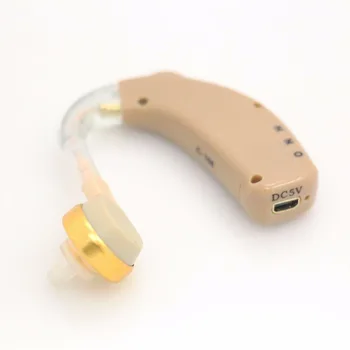 C-108 Uzlādējams BTE Dzirdes Palīglīdzekļiem Personas Skaņas Pastiprinātājs CE Sertificētus Par-H Pārslēgtos Jaudīga Skaņas appareil auditif