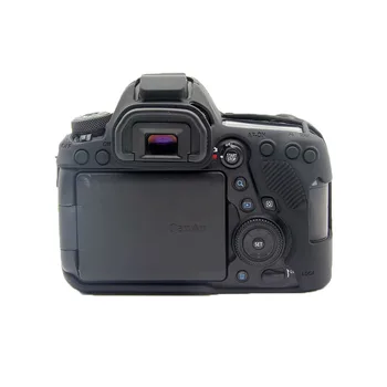CAENBOO Canon EOS 6D Mark II Kameras Soma Mīksta Silikona Gumijas Aizsardzības Pārsegs Gadījumā Ādas Canon EOS 6D Mark2 Soma
