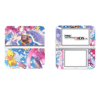 Cardcaptor Sakura Pilnībā Segtu Decal Ādas kategorijas Uzlīme JAUNU 3DS XL Ādas Uzlīmes JAUNO 3DS LL Vinila Aizsargs Ādas kategorijas Uzlīme