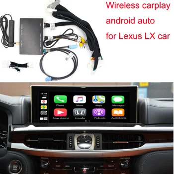 Carplay Bezvadu par Lexus LX LX570. - 2020. gadam Android Auto Airplay AutoLink Auto, Play interfeisu