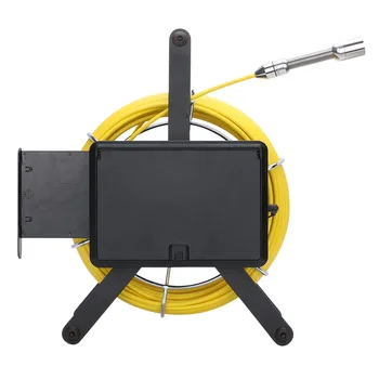 Cauruļu Kanalizācijas Pārbaudes Video Kamera ar Mērītājs, Skaitītājs / DVR Video ierakstīšanas / WIFI bezvadu/23mm HD 1080P Kamera