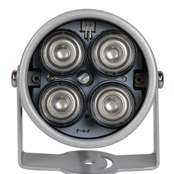 CCTV 4 LED array (IS), led apgaismojums Gaismas IS Infrasarkanais ūdensizturīgs Nakts Redzamības CCTV Aizpildīt Gaismas, CCTV Kameras ip kameras