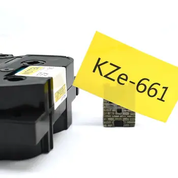 CIDY Celtniecības-261 36mm celtniecības marķējuma lentes saderīgu Brother p-touch printeri Tze261 Brother P Touch Celtniecības PT Labeler tz261 celtniecības 261