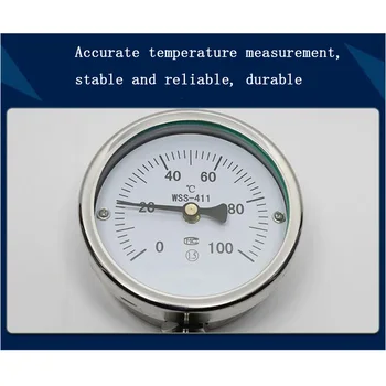 Ciparu displejs bimetāla termometrs digitālais termometrs mērīšanas termometrs rūpniecības temperatūras mērīšanas rīks