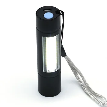 Coba lukturīti, uzlādējams led lukturītis lukturītis usb mini lāpu Q5 gaismas kempings gaismas 3 pārslēgtu Režīmus ultra spožu lukturīti