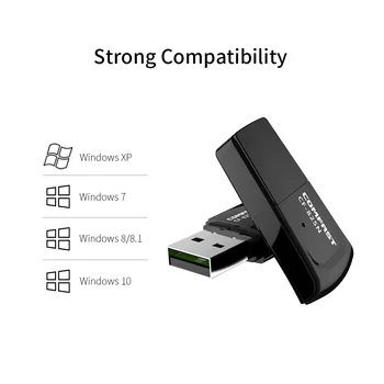 COMFAST KF-WU825N V3 Wifi Adapteri Mini USB Bezvadu Tīkla Kartes 300Mbps 2.4 G Windows PC Uztvērējs Wifi Dongle Plug And Play