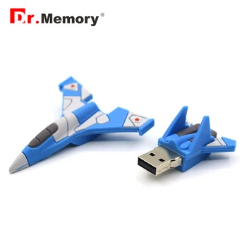 Cool Cīnītājs Usb 2.0 Flash Drive 4GB 8GB 16GB 32GB Blue Plaknes Pendrive Memory Stick Personalizētu Dāvanu Skaists Cīnītājs Pen Drive
