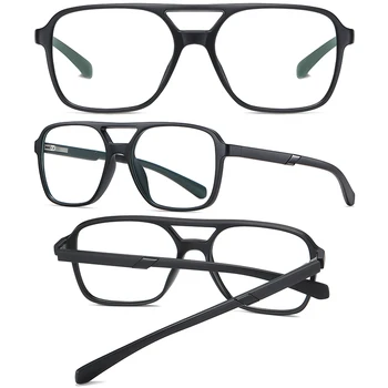CRIXALIS Lielgabarīta Zilā Gaisma Pretbloķēšanas Brilles Vīriešiem Acetāts Ultravieglajiem TR90 Caurspīdīgs Rāmis Sievietēm Datoru Spēļu Brilles UV400