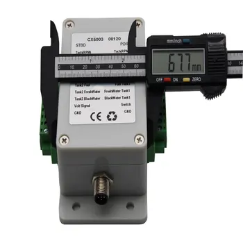 CX5003 Dual Channel NMEA2000 Converter /N2K Converter 0-190 ohm collecte Ūdens temperatūra, Degvielas līmeņa sensoru līdz 18 sensori