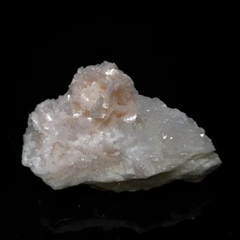 Dabiskās Kvarca un Rozā Dolomīta Minerālu kristāli veidlapu paraugiem Hunan PROVINCĒ ĶĪNĀ A2-6