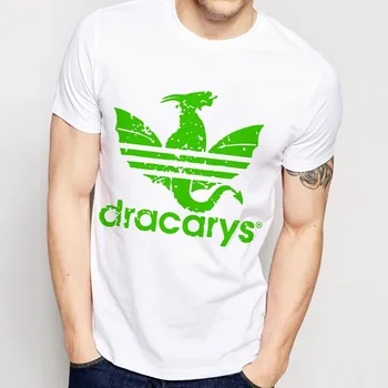 Daenerys Pūķis Dracarys funny t krekls vīriešiem vasarā jaunu baltu Vintage IEGUVA unisex gadījuma t-krekls homme Harajuku