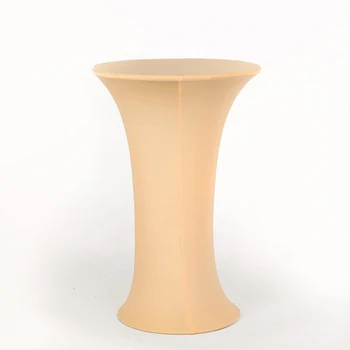 Darbības stiept kokteilis apaļā galda komplekts josla, kas krāsu elastīga, galdauts, galda segums kāzu, banketu puse Viesnīcā, bārs
