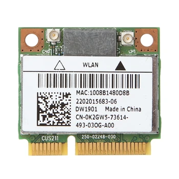 DELL DW1901 AR5B22 Wireless Dual Band Pusi Mini PCI-E WiFi Bluetooth4.0 Kartē