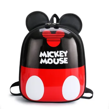 Disney Mickey mouse, Bērnu skolas soma bērnudārza zēns meitene bērnu mugursoma 2-3-5 minnie cute karikatūra olu apvalks, mugursoma