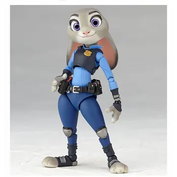 Disney Pixar Zootopia Zootropolis Rotaļu Trusis Judy Galvu var aizstāt Rīcības Attēls Niks Fox Trušu Anime rotaļlieta bērniem, Dāvanu