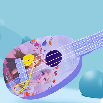 Disney Saldēti 2 havajiešu ģitāra Rotaļlietas Bērnu Ģitāru Var Spēlēt Iesācējs Mūzikas Instrumenti Princese Rotaļlietas Bērnu Bērniem, Meitenēm, Dāvanu