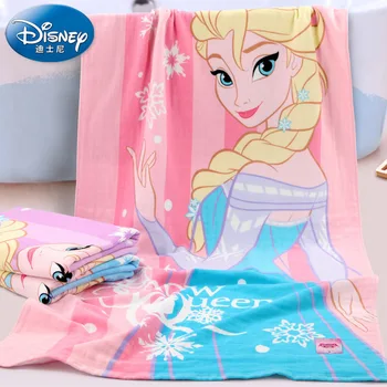 Disney Saldēti Elsa Princese Mickey Mouse Marli jaundzimušo Bērnu kokvilnas Vannas Dvielis frotē Dvieli Bērnu pludmales dvieli Meiteņu kids vannas dvielis dāvanu