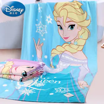 Disney Saldēti Elsa Princese Mickey Mouse Marli jaundzimušo Bērnu kokvilnas Vannas Dvielis frotē Dvieli Bērnu pludmales dvieli Meiteņu kids vannas dvielis dāvanu