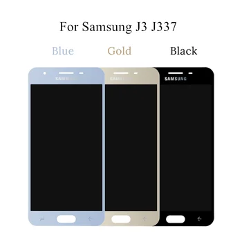 Displejs SAMSUNG Galaxy J3 Ministru J327 J327T LCD Ekrāna Nomaiņa Samsung SM-J337V J337T J337P LCD Displejs Montāža