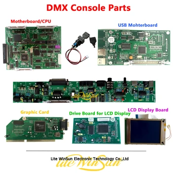 DMX Kontrolieris Remonts, Daļas, Piederumi Mainboard Māte Valdes Ekrāns, USB Valdes DMX Izejas Valdes loceklis 2010. DMX Konsoles