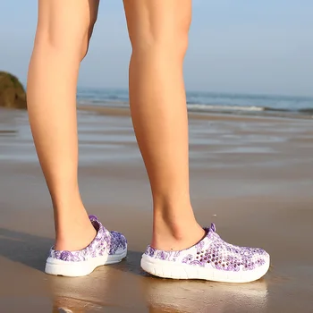 Dobi No Gadījuma Āra Ūdensizturīgs Čības sieviešu sandales Modes Elpojoši Apavi Nosprostot Sieviešu Sandales Dāmas Pludmales Sandales