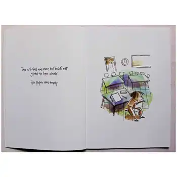 Dot Peter H. Reynolds Izglītības Angļu Attēlu Mācību Grāmatu Kartes Stāstu Grāmata Par Bērnu Bērni Bērniem Dāvanas
