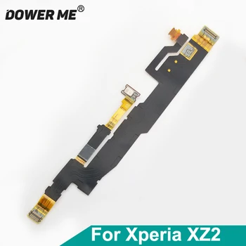 Dower Man Apakšā Galvenais Mikrofons Mikrofona Savienotājs Lentes Flex Kabelis Nomaiņa Sony Xperia XZ2 H8216 H8266 H8276 H8296