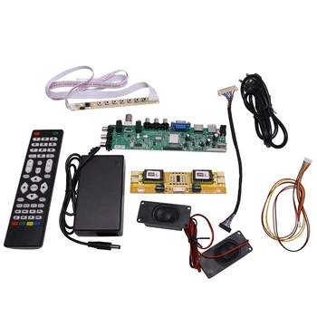 DS.D3663LUA.A81 DVB-T2/T/C Ciparu TV 15-32 Collu Universal LCD TV Kontrolieris Vadītāja Kuģa, lai 30Pin 2Ch,8-Bit(ES Spraudnis)