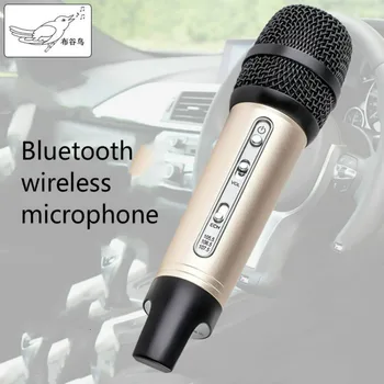 Dzeguze-C200 Mini Auto Mikrofonu, FM Bezvadu Bluetooth Mobilo Tālruni, Valsts K Dziesma Mikrofona Automašīnu Dievs Mai