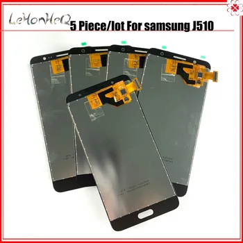 Dzelzs TFT 5 Gabals/daudz LCD Samsung Galaxy J5 2016 J510 J510F J510M J510Y J510G LCD Displejs, Touch Screen Digitizer Montāža