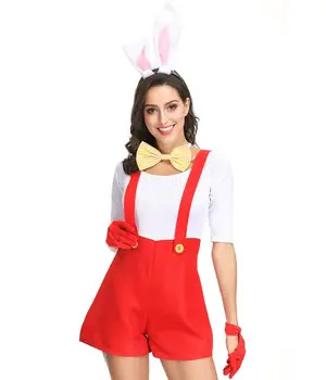 Dāmas Cosplay Kostīmu Bunny Girl Sexy Kostīmi Samazināt Trušu Cosplay Party Kostīmi Halloween Lomu Spēles Bunny Kombinezoni Kostīmi Sievietēm