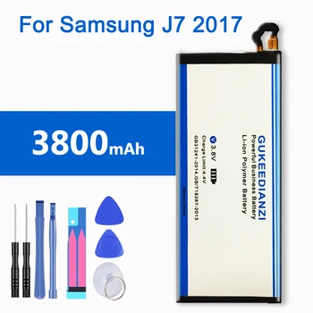 EB-BJ730ABE 3800mAh Samsung Galaxy J7 Pro 2017 J730 SM-J730F J730FM Mobilā Tālruņa Akumulators