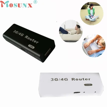 ECOSIN Mini 3G/4G WiFi Wlan Tīklājs AP Klients 150Mbps RJ45 USB Bezvadu Maršrutētāju JAN30