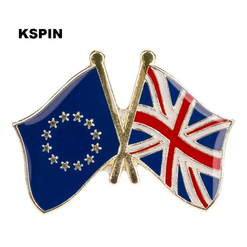 Eiropas Savienības Skotijā Draudzība Karogs, Emblēma, Karogs pin 300pcs daudz XY0045