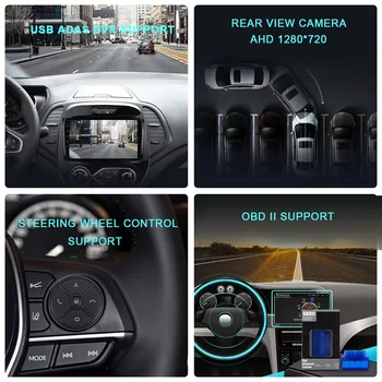 EKIY IPS Android 9.0 Toyota Avensis 2008-Auto Radio Navigācija GPS Multivides Video Atskaņotājs, Stereo Nr. 2Din DVD BT RDS FM