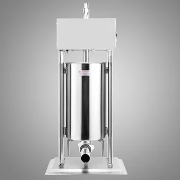 Elektriskā Desu Stuffer 15 Litru Nerūsējošā Tērauda Pildījumu Maker Mašīna