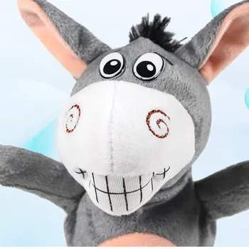 Elektroniskās Interaktīvās Rotaļlietas Gudrs Elektriskā Balss Ierakstīšanas Ēzelis, Kas Pārvietojas Runāt Un Pastaigu Donkey Rotaļlietas Dzimšanas Dienas Dāvanas Bērniem
