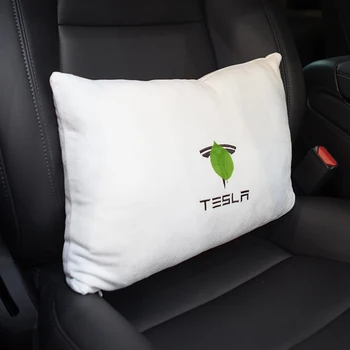 Elpojošs Auto Pagalvi sēdekļa pagalvi kakla ceļojumu Saderīgs ar Tesla Model S Model X Modelis 3 Kaklu
