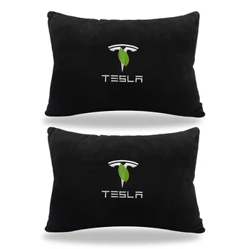 Elpojošs Auto Pagalvi sēdekļa pagalvi kakla ceļojumu Saderīgs ar Tesla Model S Model X Modelis 3 Kaklu