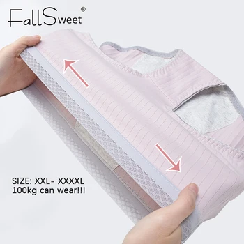 FallSweet 5 gab./ Daudz ! Hermētiskos Periodu, Apakšbikses, Kokvilnas Sieviešu Apakšveļa Augsta Vidukļa Menstruālā Fizioloģisko Biksītes