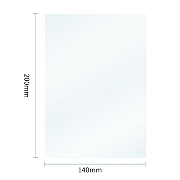 FEP film140x200mm GARANTIJA/LCD FEP Plēve 0.15 mm Biezums, Lai Fotonu Sveķu DLP 3D Printeri