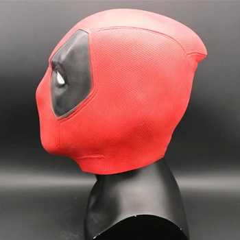 Filma Deadpool Cosplay Maska, Lateksa Pilnu Galvas Ķivere Deadpool Brist Winston Wilson Puse Cosplay Kostīms Maskas Aksesuāri