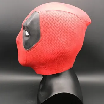 Filma Deadpool Maska Roku darbs Sarkanas Deadpool Lateksa Galvas, sejas Maska Cosplay Kostīmu Prop Ķivere Halloween Puse Maskas Pieaugušajiem