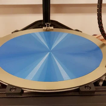 FLEXBED Jaunu Kārtu Dia 260mm Atsperu Tērauda lokšņu Siltuma Gulta piemērota PEI Flex Plate ar Bāzes Jauninājumu Delta Kossel 3D Printeri