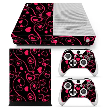 Forši, uzlīmes, Vinila Decal Ādas kategorijas Uzlīme Microsoft Xbox One S Slim Konsole + 2 Kontrolieri Ādas seguma