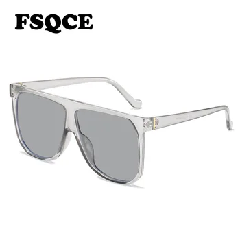 FSQCE Modes Laukumā Saulesbrilles Sieviešu Lielajam Rāmis Big Jaunu Dizainu, Vintage Luksusa Augstas Kvalitātes Saules Brilles UV400